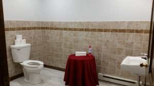Bathroom remodeling project taking shape