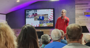 Former major league baseball player Sid Bream shares message at annual Wild Game Dinner