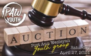 Port Ann Wesleyan youth group to host benefit auction on Saturday, April 27